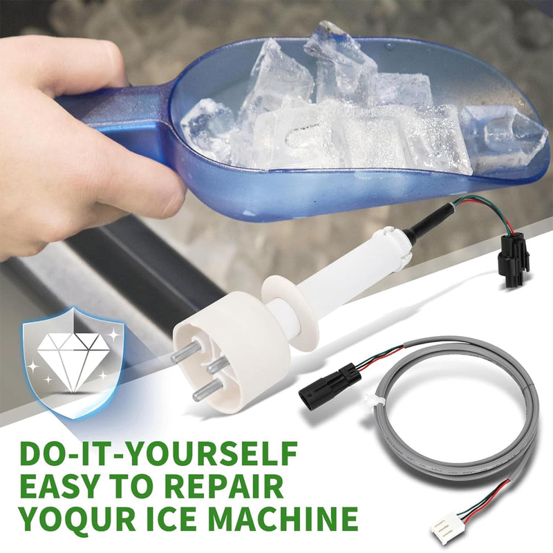 000016053 Ice Water Level Probe Kit Replacement for Manitowoc Ice Machines, Commercial Ice Maker Parts with Harness