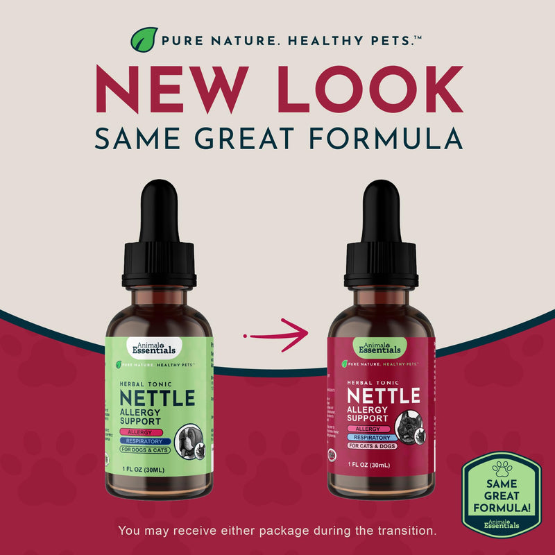 Animal Essentials Nettle Herbal Extract 1 fl oz Bottle