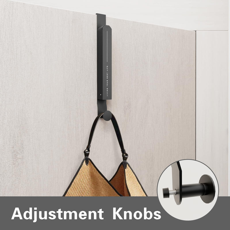 Over The Door Drying Rack, Foldable Portable Over The Door Hooks Hanger with Towel Racks for Coat Clothes Laundry Bathroom Bedroom Travel Hangers (Space Grey, 1 Pack) Space Grey
