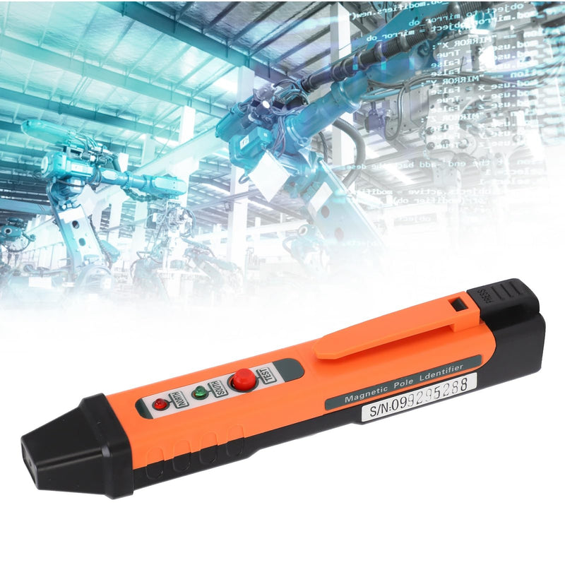 High Sensitivity Magnetic Pole Pen, Sensitive Probe Magnetic Pole Identifier, Small And Light Magnetic Pole Pen, 2 x AAA 1.5V