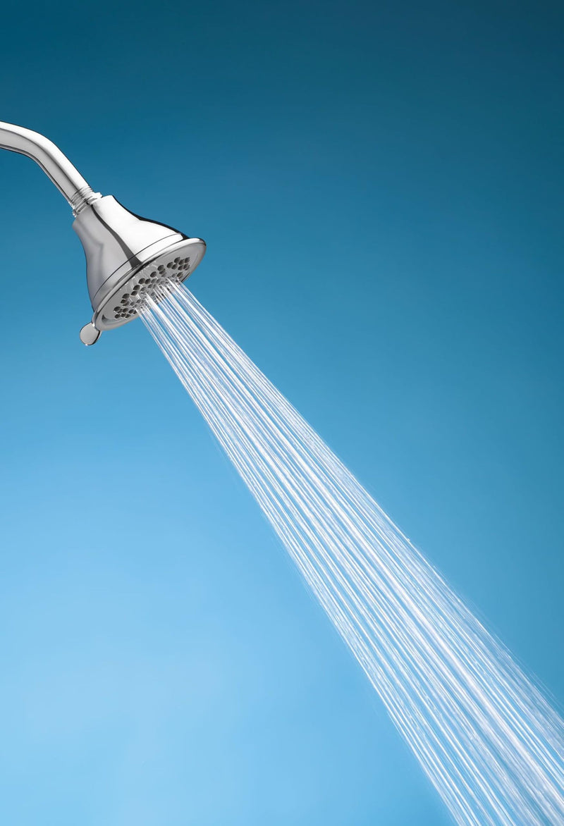 Moen 3233EP Envi Three-Function 4-Inch Diameter Eco-Performance Showerhead, Chrome