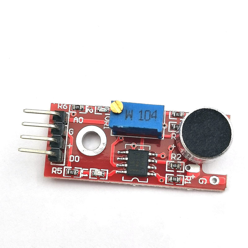 FainWan 3Pcs High Sensitivity Microphone Sensor AVR PIC Sound Detection Module for Ar-duino