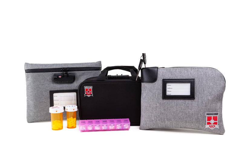 Medication Travel Bag One Size High Security