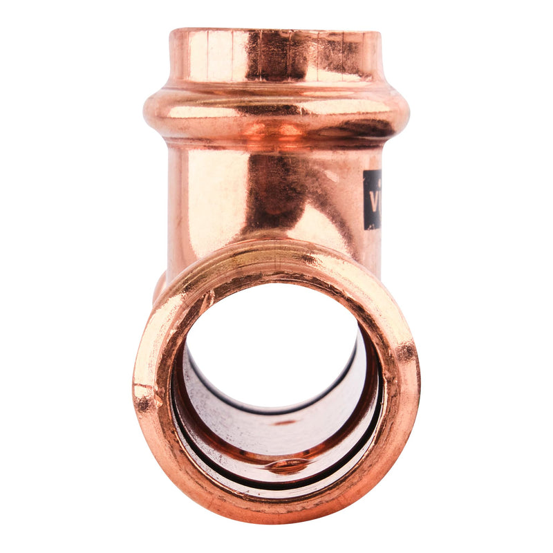 Viega 77387 ProPress Zero Lead Copper Tee with 3/4-Inch P x P x P, 10-Pack 10 Pack