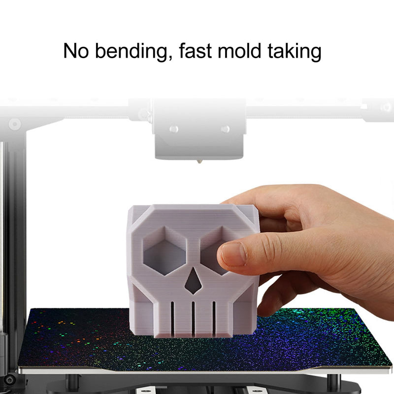 3D Printer Build Plate 220x220mm Double Sided PEI PEY Spring Steel Magnetic Build Plate for Ender 5 S1, for K1 – Flexible Adhesive Print Bed for PLA PETG ABS TPU