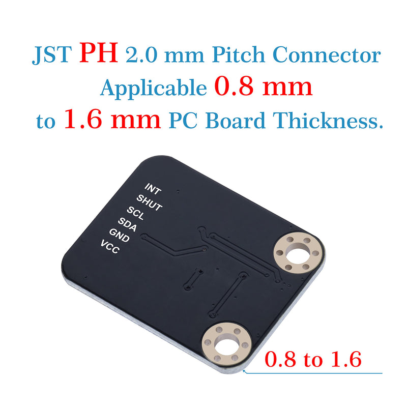 JST PH 2.0 mm Pitch 3-Pin Electronic Computer Connector IC Male Plugs, Female Sockets Housing and T-Shaped Crimp Terminal Kit. 50 Sets/250 Pieces Wire-to-Board Adapter Cable Assembly.