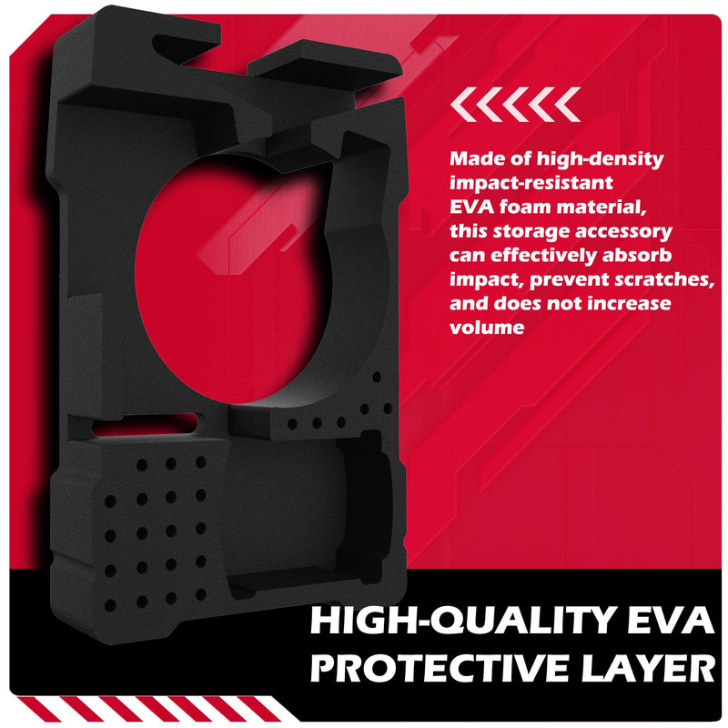 Precision-Cut EVA Foam Insert for Router Storage | Fits Packout Organizer for 48-22-8435 Packout Tool Box | EVA Foam Insert with Accessory Slots | (Tool/Tool Box Not Included) 2723-20