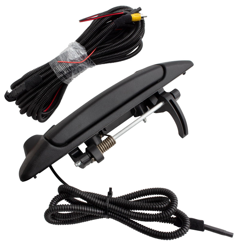 BOXI Rear View Backup Tailgate Handle Camera Fits for Dodge Ram 1500 2002-2008 / Ram 2500 2003-2009 / Ram 3500 2003-2009 / Replaces 80165 55276237AA