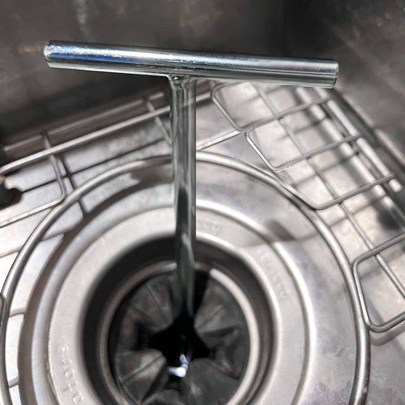 woiron Garbage Disposer Unjamming Wrench,Silver Garbage Disposal Wrench Tool,Garbage Disposal Wrench for Garbage Disposal Repair,Unclog Kitchen Sink Clogging Silver