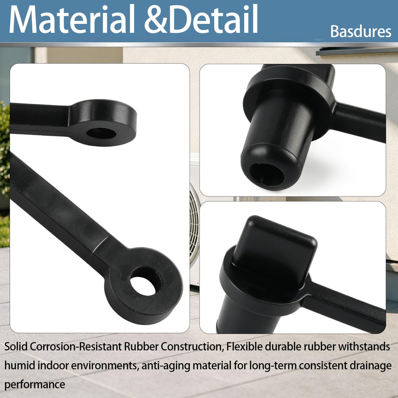 Drain Plug Compatible with Portable HVAC Air Conditioner 12600801000036