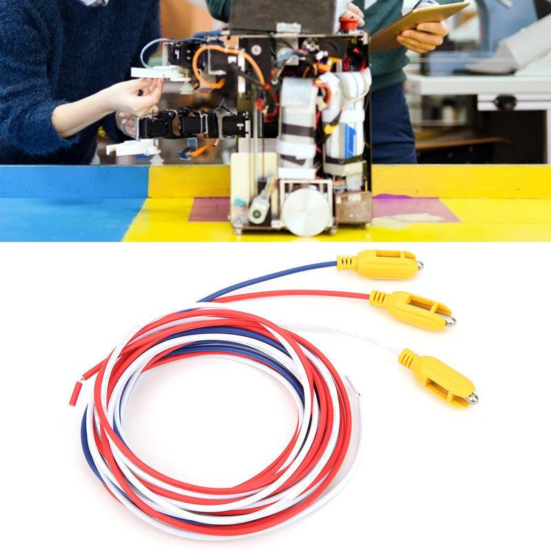 Walfront Liquid Water Level Sensor Liquid Level Probe Sensor for GRL8 Relay Blue 1.5 Meter + Red 3 Meter + White 3.5 Meter
