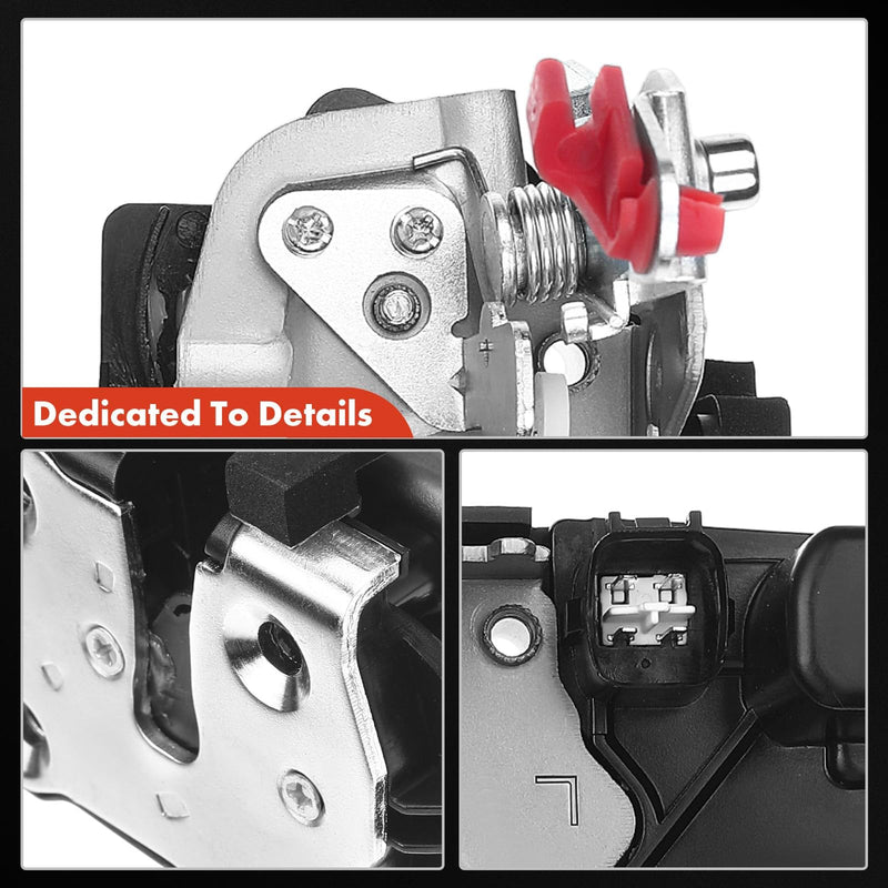 A-Premium Trunk Lid Latch Lock Actuator Compatible with Jeep Vehicles - Liberty 2003 2004 2005 2006 2007 Sport Utility - Rear Tailgate, For Models From 10/11/2002