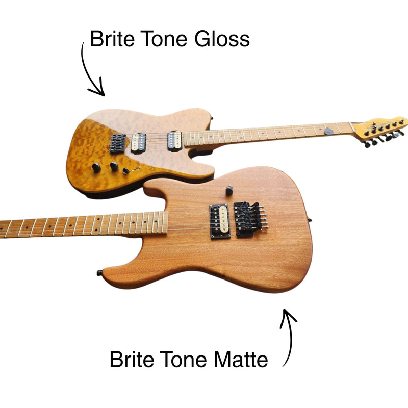 CrystaLac Brite Tone High Solids Polyurethane Instrument Finish 16 oz Pint (Clear Flat Matte)