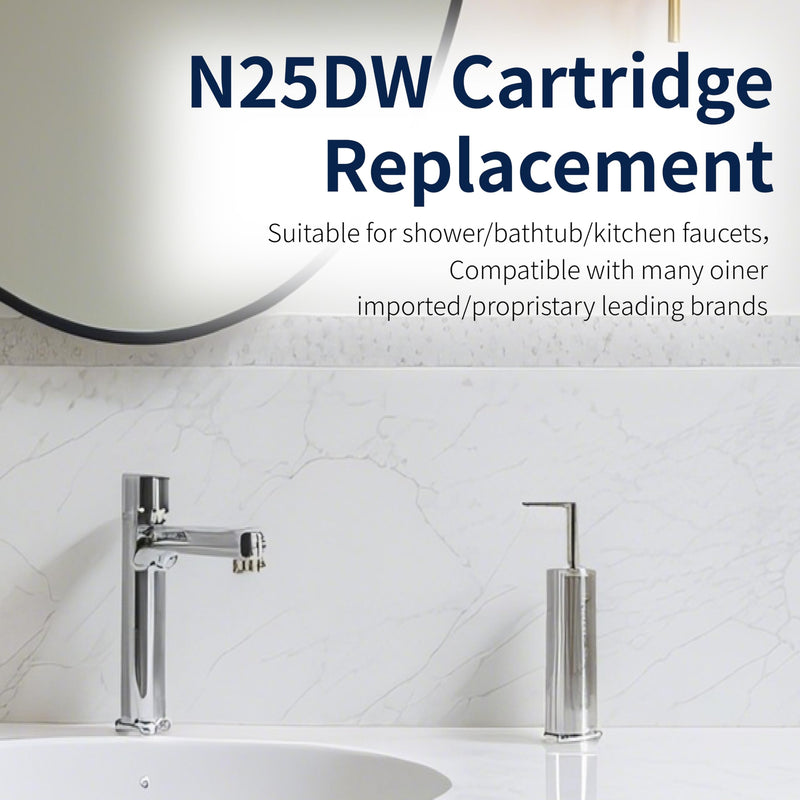 N25DW Faucet Cartridge,CUPC/NSF/IAPMO Certified,Replacement parts for 974-074/1093674 Kitchen Faucet,Diameter 25mm