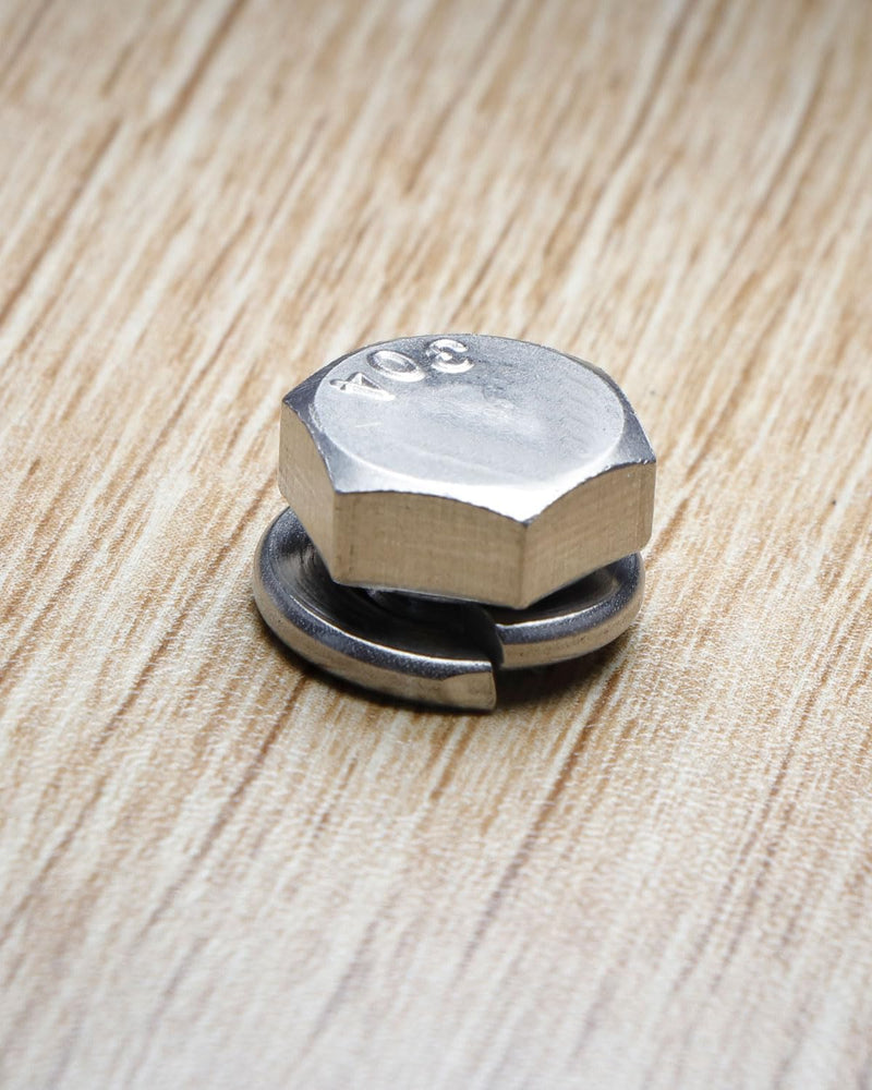 1/2" Spring Lock Washers - 304 Stainless Steel - Pack of 50 - Secure Fastening and Rust Resistance 1/2"
