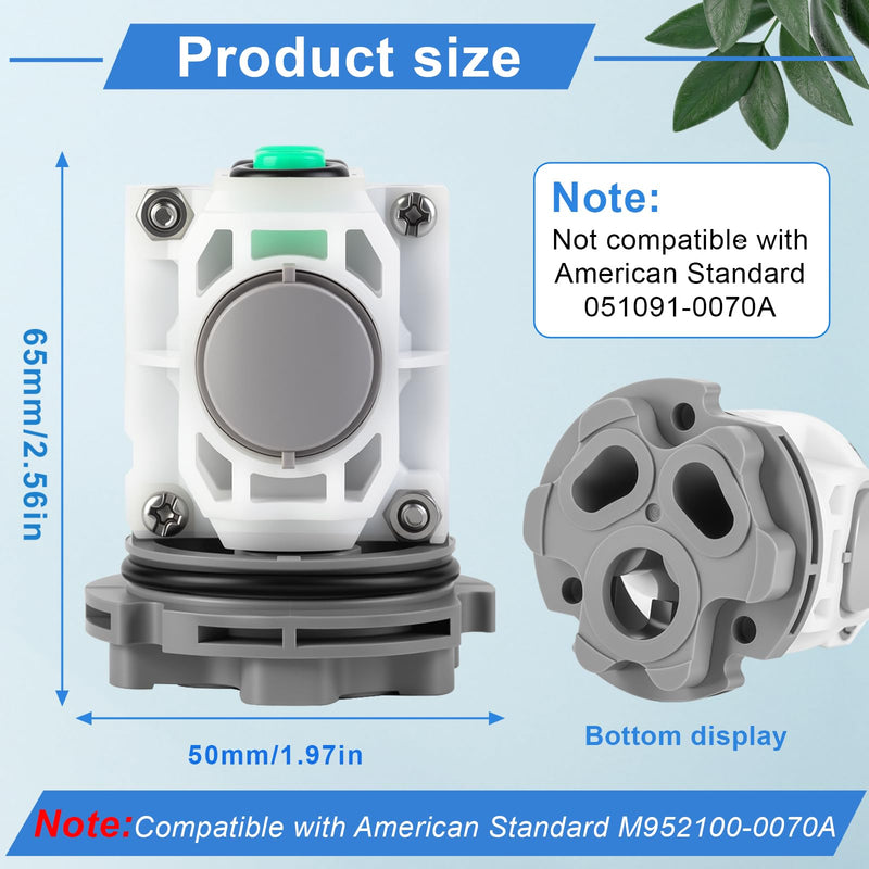 M952100-0070A Pressure Balancing Unit, Compatible with American Standard R110, R120, R115, R125 Valve, Shower Cartridge for Single Control Bath Tub and Shower Faucets Valves M952100-0070A