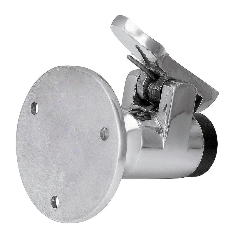 RedSnake Marine Grade 316 Stainless Steel Heavy Door Stopper Catch Set Surface Mirror Treatment Boats Yachts Ships Hatch Stopper Soft Stop and Catch Anti-Collision Holder Hold Keep Door Open (1PC) 1PC