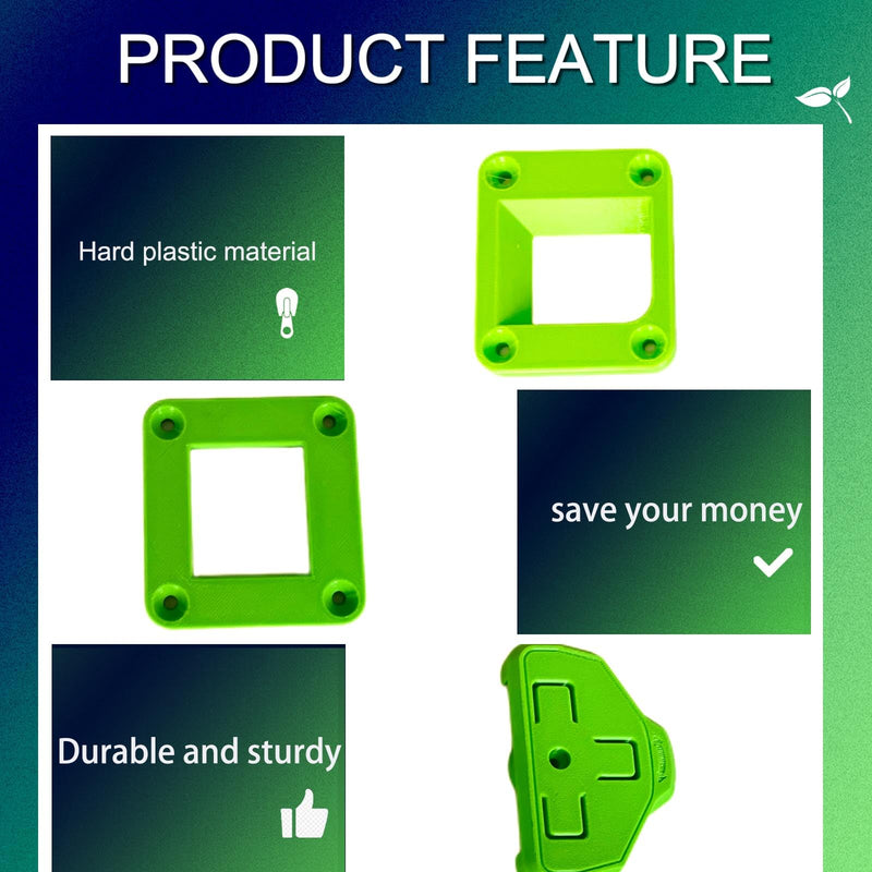 3D Printing Bottom Fixing Buckle for Diy Fun - Compatible with Fes-tool Roll Board/Toolbox Cart, Compatible with sys-tainer, Compatible with sor-tainer Modication (Only Buckle)