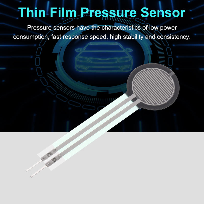 MECCANIXITY Thin Film Pressure Sensor, FSR402B 100g-10Kg Force Sensing Resistor Stress Test Sensor Pad for Smart Home, Instruments, 2 Pack