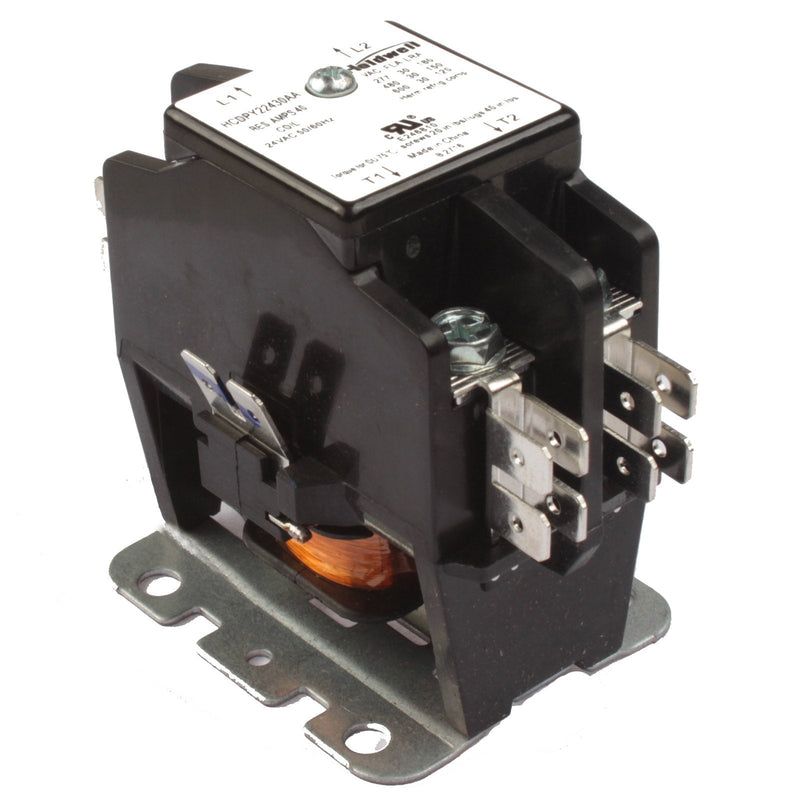 Holdwell 45EG20AJ 2 Pole 20 Amp 25 Amp 30 Amp 24V Coil Definite Purpose Air Conditioner Contactor