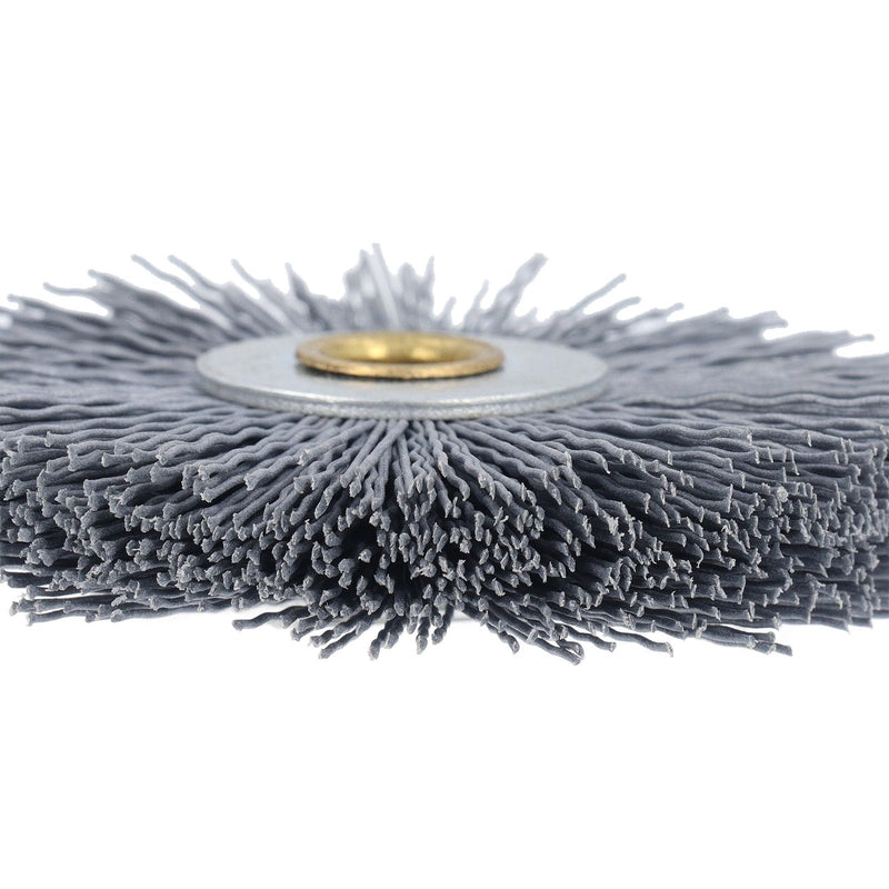 Key Machine Deburring Brush: Nylon Bristles Burr Removal Cleaning Tool for Bravo Special Rekord 80x15x10mm