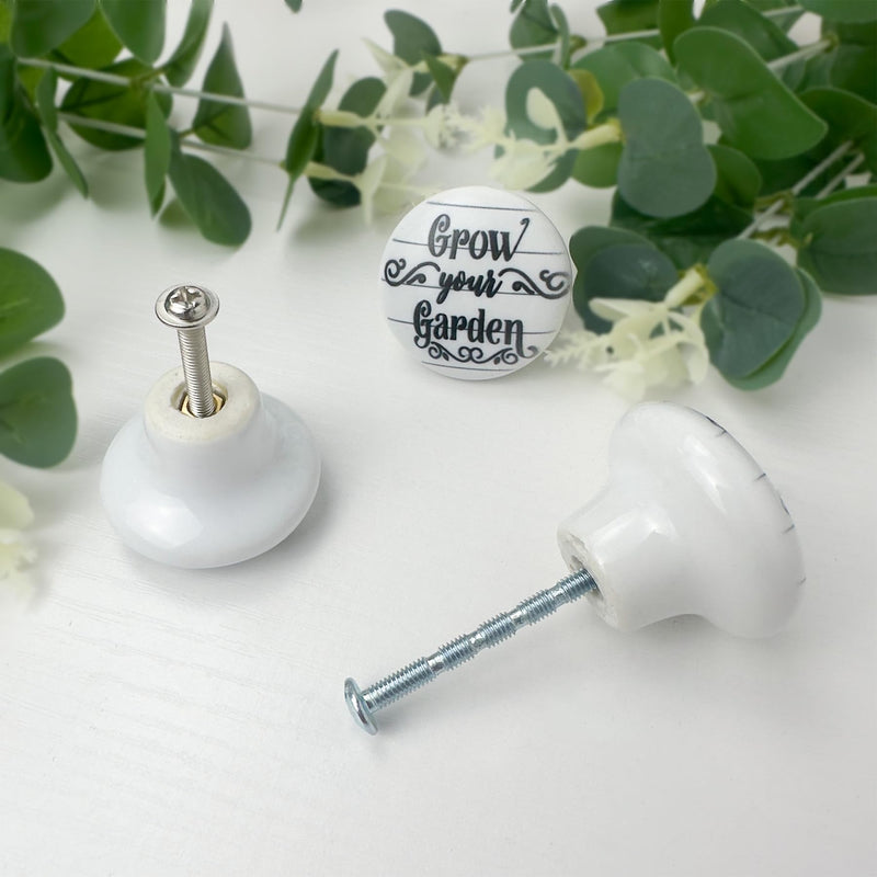 JamJam Set of 8 1.5" Round Cow Farmhouse Rustic Vintage Cabinet Kitchen Door Furniture Handle Dresser Drawer Knobs and Pulls