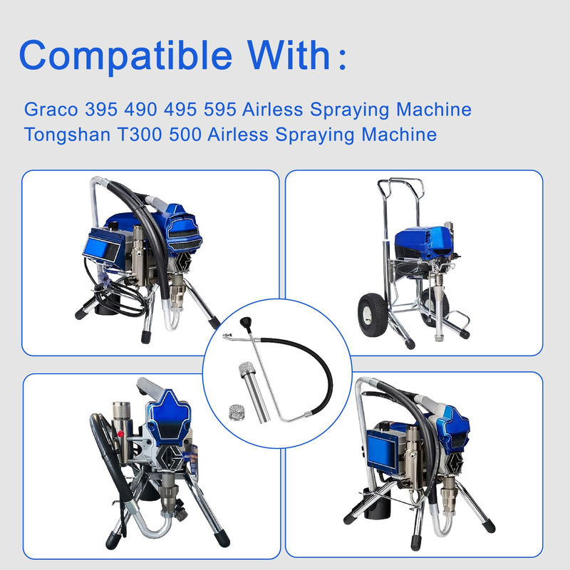 2026 New Suction Hose and Reflux Line Sets for Airless Paint Sprayer