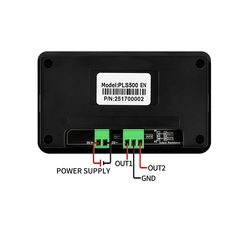 Dual-Channel Adjustable 1HZ~500KHZ PWM Pulse Frequency Signal Generator, DC 5-24V Frequency Function Generator Duty Cycle phasing Motor Driver Speed Controller
