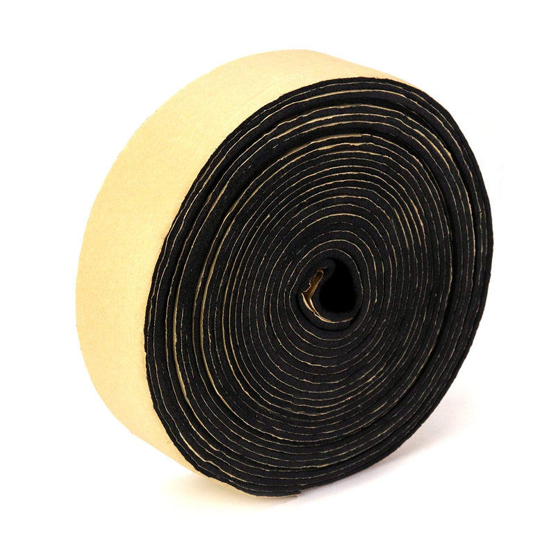 QWORK Pipe Wrap Insulation, Waterproof Foam Insulation Tape Adhesive for Hot or Cold Pipes, 33 Ft x 2 Inch Wide x 1/8 Inch Thick 2" x 1/8" x 30' 1 pack - NewNest Australia