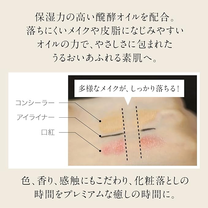 Domohorn Wrinkle Makeup Remover Gel, Approx. 60 Days, Makeup Remover, Cleansing Oil, Moisturizing, Blackheads - NewNest Australia