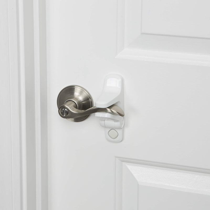 Safety 1st Outsmart Lever Handle Lock, White, 4PK