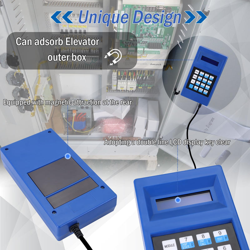 GAA21750AK3 Elevator Blue Server Test Tool Unlimited Times Unlock Lift Elevators Operator Debugger Service Tool TT/Converter Compatible with All The Otis and XIZI Otis Elevator