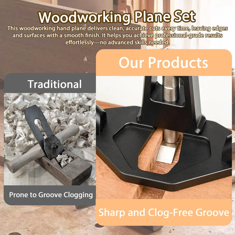 Router Plane, Handheld Router for Woodworking, Router Plane for Woodworking for Wood Crafting, Surface Smoothing, Cutting Dados Grooves Mortise