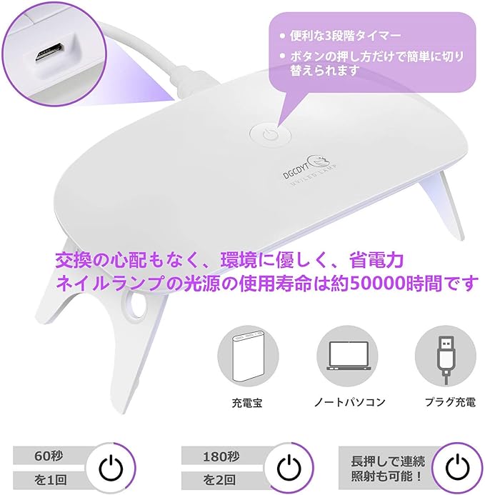 UV Light, Resin Curing Light, LED Nail Dryer, UV-LED - Red and White Light, Triple Light Source, Industry Attention Low Heat Function, Can Be Used with Folding Hands and Feet for Resin Craft and Gel - NewNest Australia