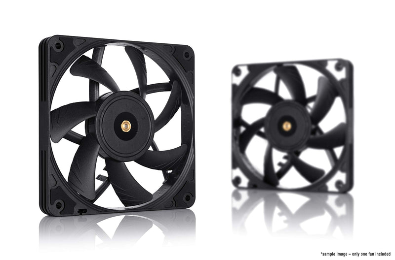 Noctua Chromax Black Swap 120mm 1850RPM PWM Computer Case Fan w/Anti-Vibration Pads Single - NewNest Australia