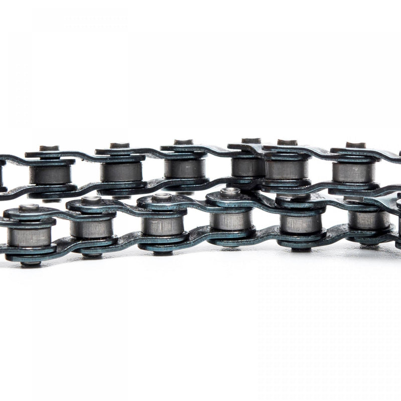 uxcell 6Pcs #35 Chain Offset Half Link Roller, 3/8" Pitch Carbon Steel, Standard Chain End Connector Split Links for 06C Chain