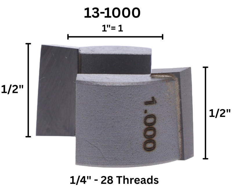 Whiteside 13-1000 Screw Type Helix Mortise Router Bit: 1 Inch Cutting Diameter, 1/2 Inch Cutting Length, Downshear Cutter Only