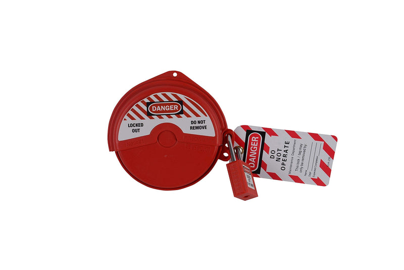 Rotating Gate Valve Lockout (For 2''-5'' Valve Handle Diameters) For 2''-5'' Valve Handle Diameters