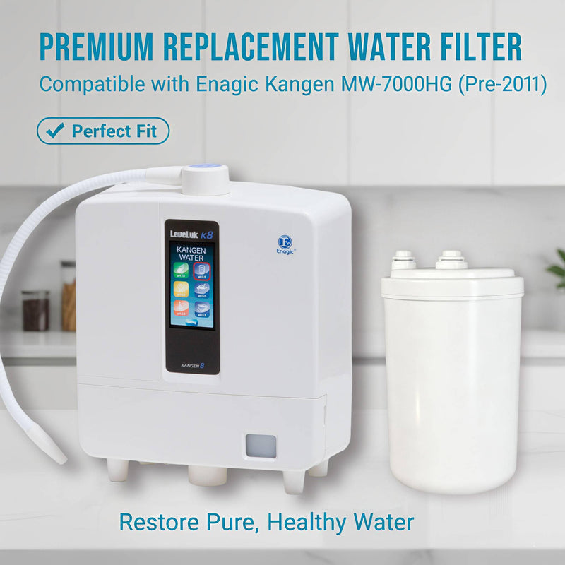 Replacement Water Filter Compatible with Enagic Kangen MW-7000HG Water Machine Before 2011