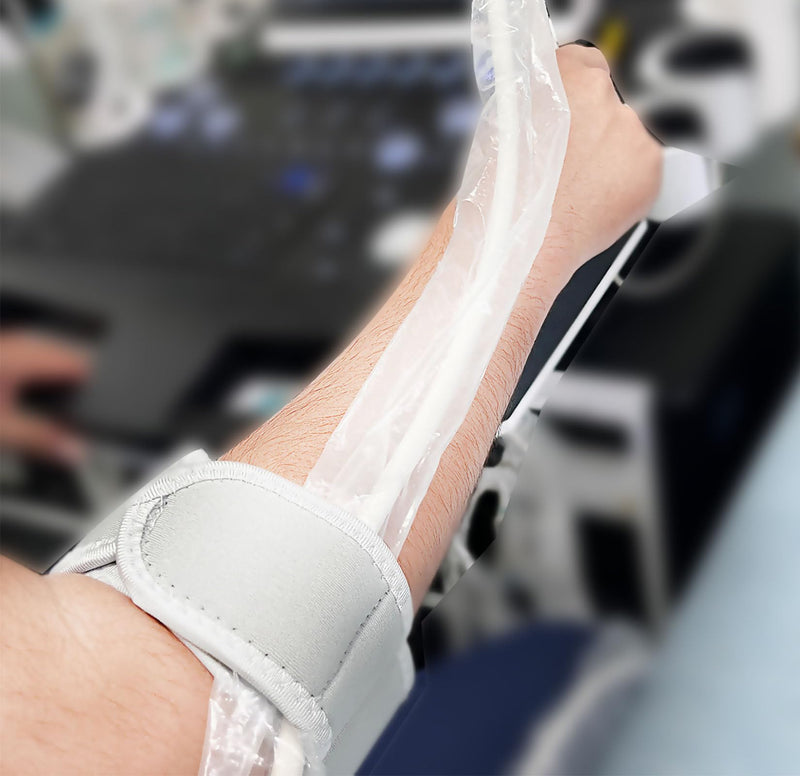Ultrasound Probe Cable Brace - Fits Arms Between 8" and 15" Circumference ，Suitable for Right or Left Hand，Ultrasound arm Band