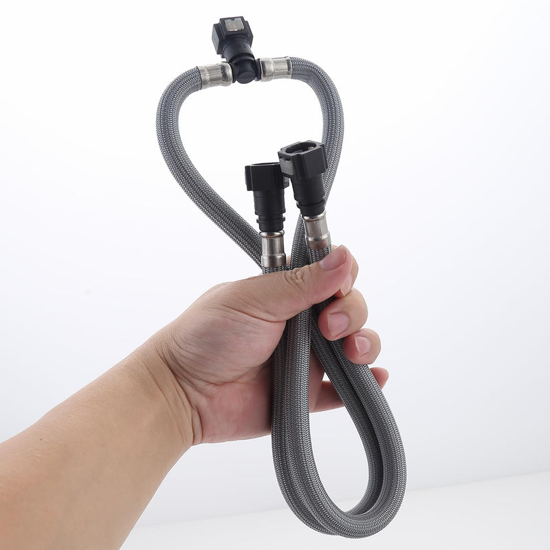 Replacement Hose Kit Compatible with Moen 114299 Widespread Bathroom Sink Faucet Replacement Hose Kit with Duralock Connections