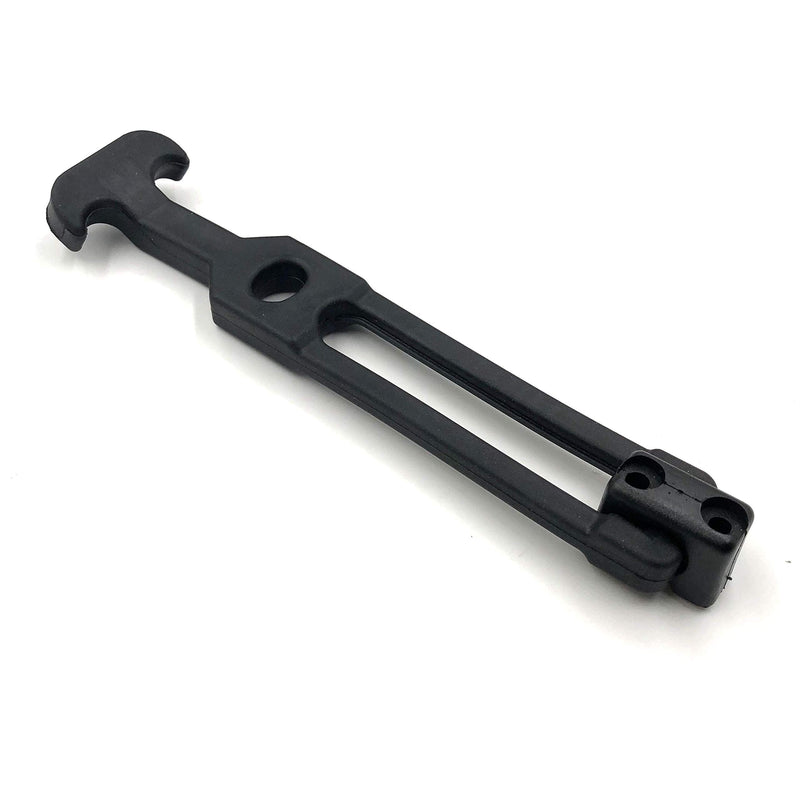 Creatyi 2 PCS Latest Model 8'' Rubber Flexible T-Handle Draw Latches,for Tool Box,Cooler, Golf Cart, Engineering Machine Hood or Farm Machinery Style 4
