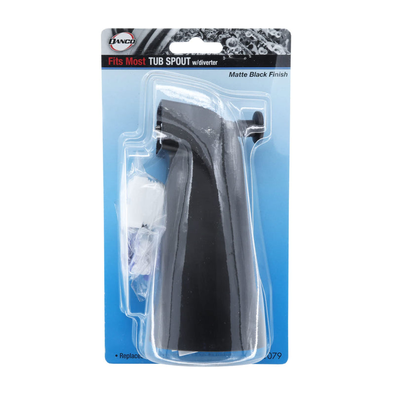 Danco 11079 Tub Spout, No Size, Matte Black With Diverter