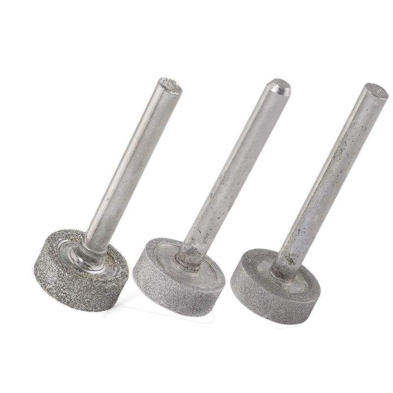 ILOVETOOL Diamond Coated 20 mm Cylinder Cylindrical Mounted Point Grinding Wheel (240 Grit) 240 Grit