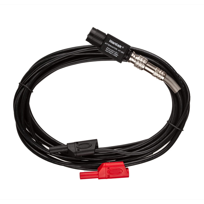 HT30A+ HT201 Hantek Oscilloscope Accessories Set BNC Connecter Auto Test Leads, Signal Test Cable and 10MHz 20:1 Attenuator for Assisting Automobile Measurement HT30A+HT201