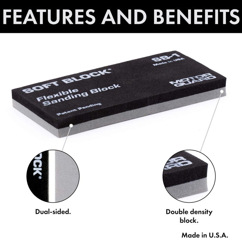 Motor Guard - Soft Block Flexible Sanding Bl (SB-1)