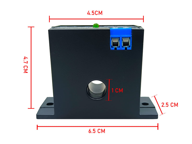 Current Sensing Relay AC Current Sensing Switch 0-30A Normally Closed Current Sensor Monitoring Relay (N30) Normally Open 30A