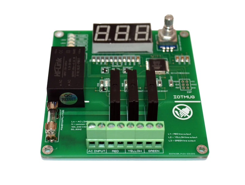 37+ Modes Sequencer Board 3 Channel AC Voltage 100-240VAC 50HZ 60HZ RED Green Yellow RYG AC Light Control NO Coding Required Has Display for Easy Programming Solid State Relay