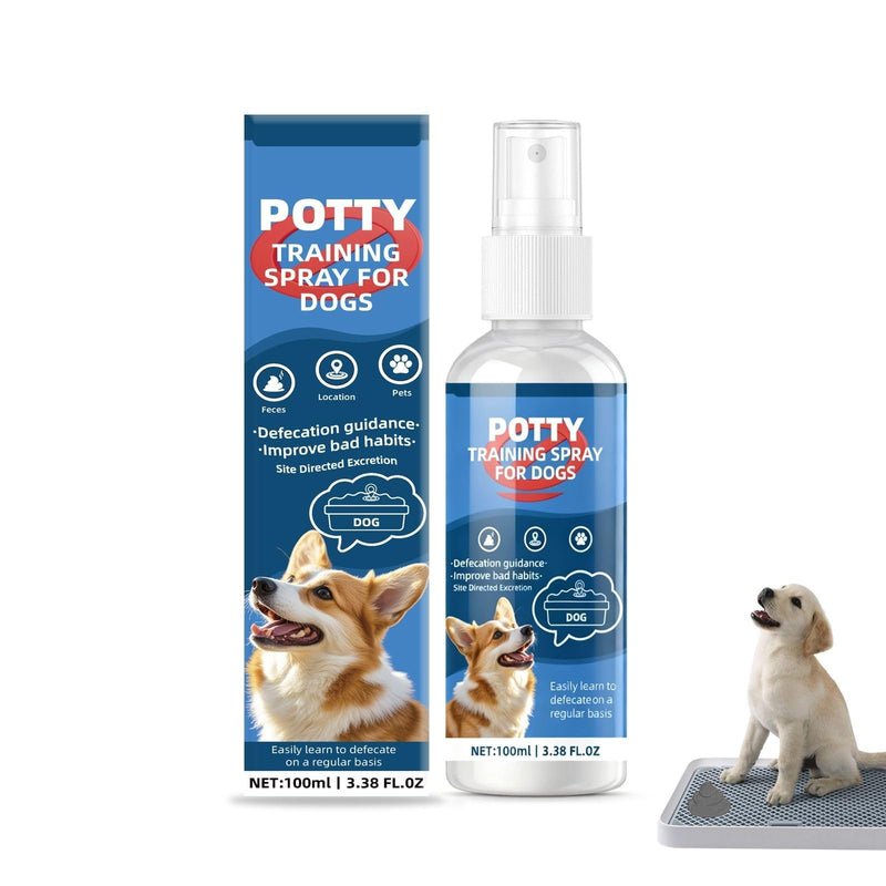 Potty Training Spray for Dogs,Pee Spray for Dogs Training,Puppy Potty Training Spray,Dog Pee Training Spray for Designated Potty Area for Indoor & Outdoor,100ML