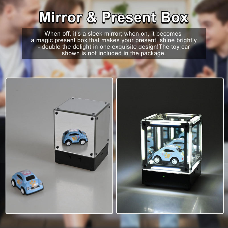 DIY LED Night Light Soldering Kit, 3D Mirror Cube Soldering Project Desk Decor with Adjustable Light Modes, Electronics STEM Present for Gamers and Makers